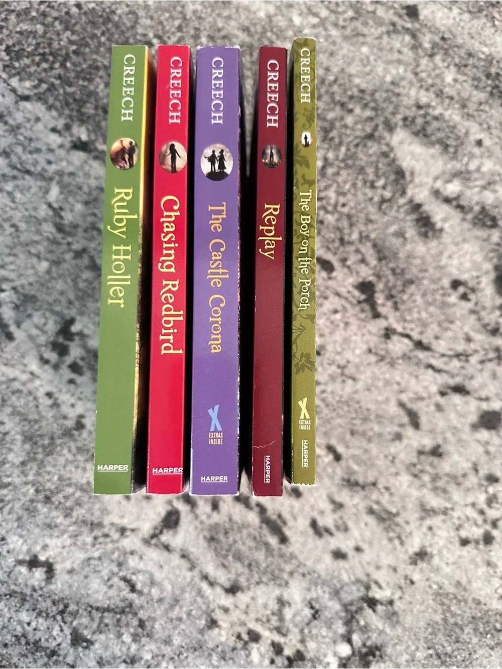 Sharon Creech X 5 Replay fictional Young adult Adventurous book set